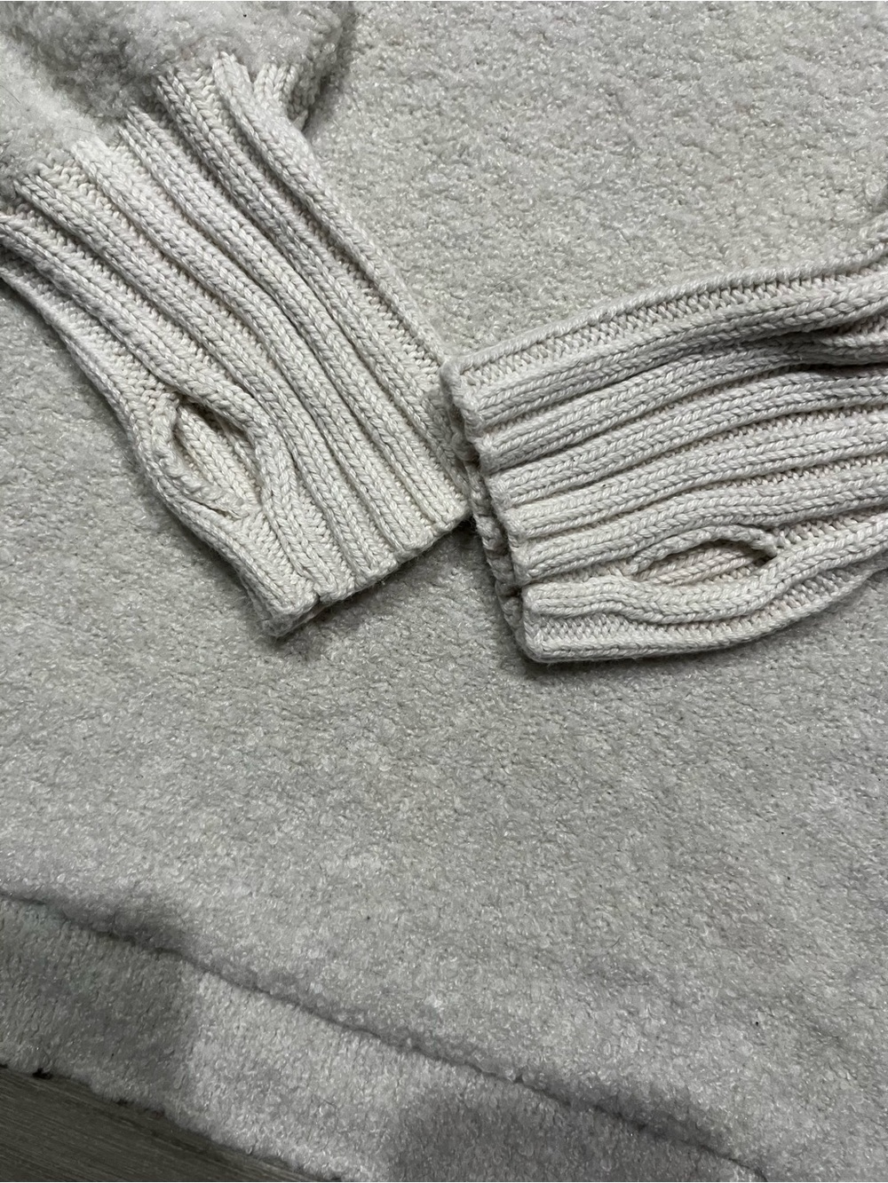OFFLINE Aerie Cozy Off White Oversized Turtleneck Sweater - Picture 2 of 12